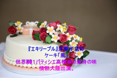 洋菓子店『エキリーブル』のケーキ「風」は世界NO１パティシエ高橋萌の渾身の味！情熱大陸出演。